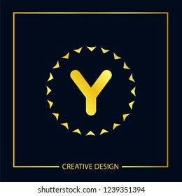 Initial Letter Y Logo Template Vector Design