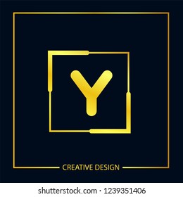 Initial Letter Y Logo Template Vector Design