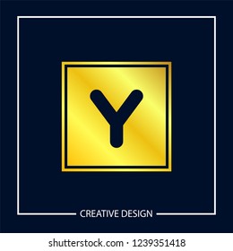 Initial Letter Y Logo Template Vector Design