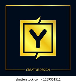 Initial Letter Y Logo Template Vector Design