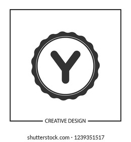 Initial Letter Y Logo Template Vector Design
