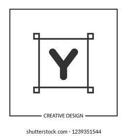 Initial Letter Y Logo Template Vector Design