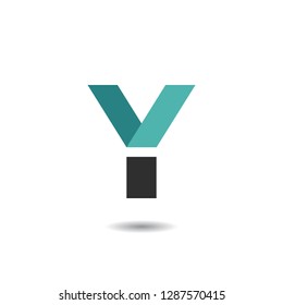 Initial Letter Y Logo Template