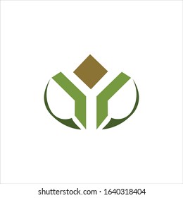 Initial letter y logo vector templates