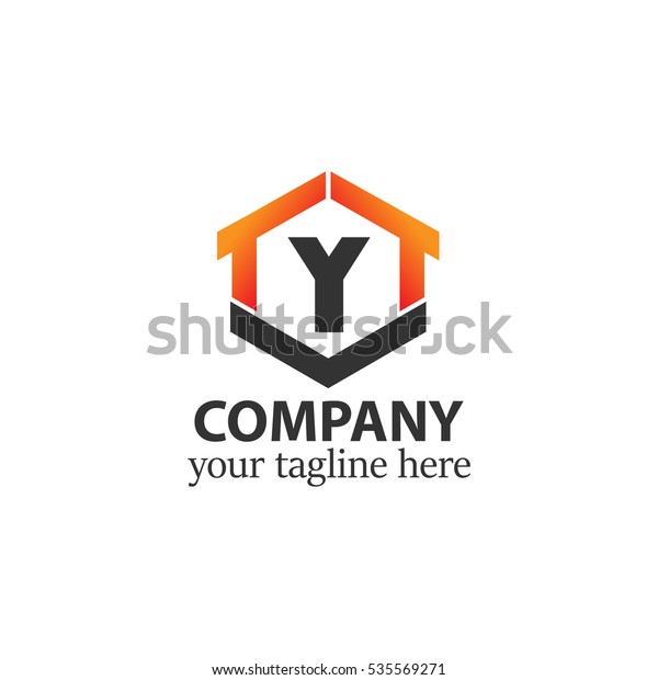 Initial Letter Y Vector Home House Stock Vector (Royalty Free) 535569271