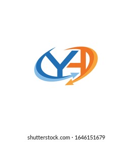 Designvorlagen für die Vektorillustration von Logos mit Anfangsbuchstaben oder aus Gründen der Originalität