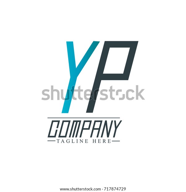 Initial Letter Yp Design Logo Template Stock Vector (Royalty Free ...