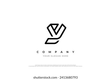 Initial Letter YS or SY Logo Design