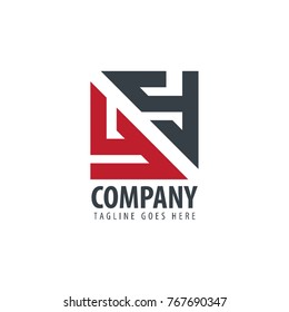 Initial Letter YY Design Logo