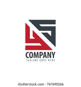 Initial Letter YZ Design Logo