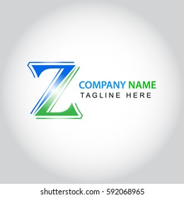 Initial letter z abstract logo