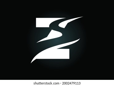 Initial Letter Z with backspace S or pathway Logo design vector template, Graphic Alphabet Symbol for Corporate Business Identity