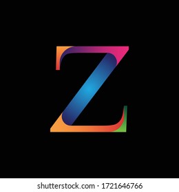 initial letter z concept logo vector