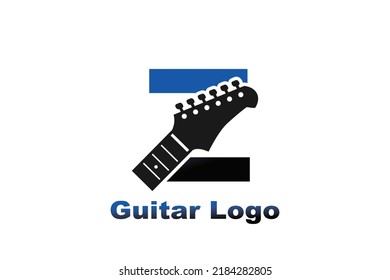 initial Letter Z guitar  logo