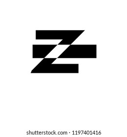 initial letter z with icon min