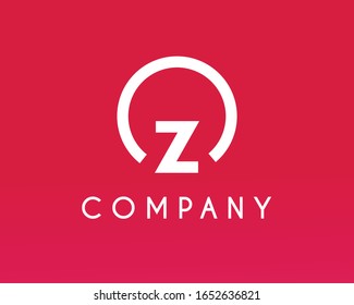 Initial Letter Z logo design template