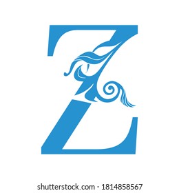 initial letter Z logo design - abstract letter Z logo design