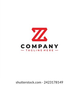 initial letter z logo design