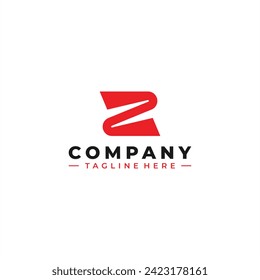 initial letter z logo design