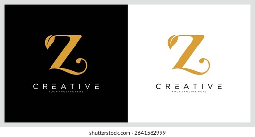 Initial Letter z Logo Design vector Template