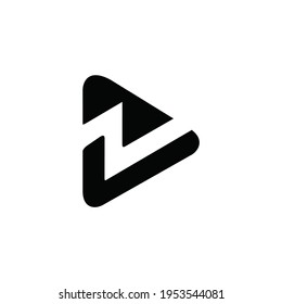 initial letter Z logo or icon. EPS 10