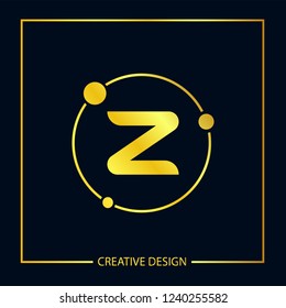 Initial Letter Z Logo Template Vector Design