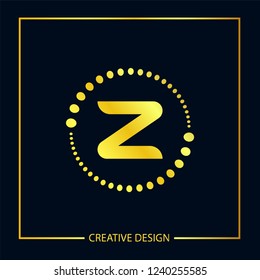 Initial Letter Z Logo Template Vector Design