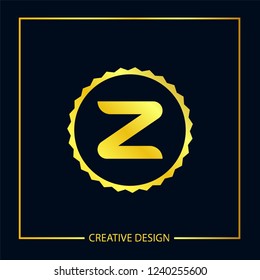 Initial Letter Z Logo Template Vector Design
