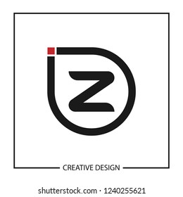 Initial Letter Z Logo Template Vector Design