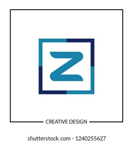 Initial Letter Z Logo Template Vector Design