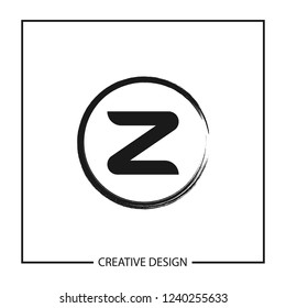 Initial Letter Z Logo Template Vector Design