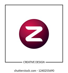 Initial Letter Z Logo Template Vector Design
