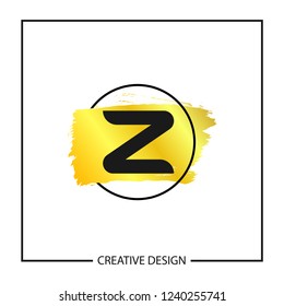 Initial Letter Z Logo Template Vector Design