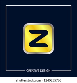 Initial Letter Z Logo Template Vector Design