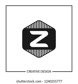 Initial Letter Z Logo Template Vector Design