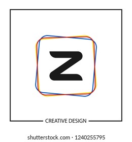 Initial Letter Z Logo Template Vector Design