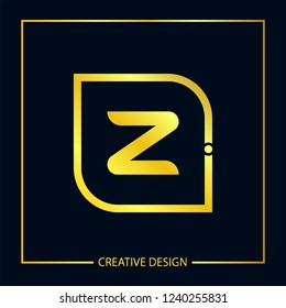 Initial Letter Z Logo Template Vector Design