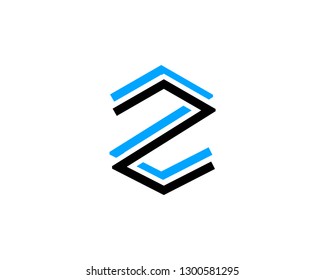 Initial letter Z logo template design
