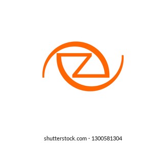 Initial letter Z logo template design