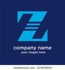 
Initial Letter Z Logo Template Design - Vector