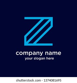 Initial Letter Z Logo Template Design - Vector