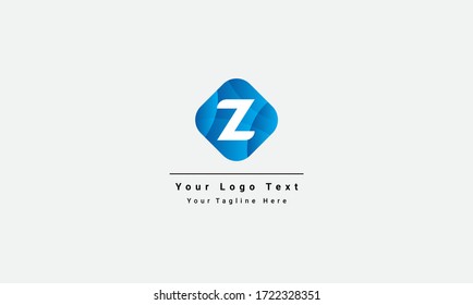 Initial Letter Z Logo Template Design Vector Illustration