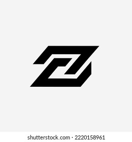 Initial letter Z logo template design