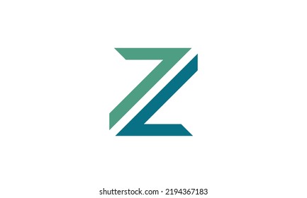 Initial Letter Z Logo. Usable for Business Logos. Flat Vector Logo Design Template Element