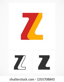 Initial letter Z logo vector design template. Initial Z minimalist logo template vector.