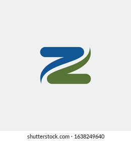 Initial letter z logo vector design template
