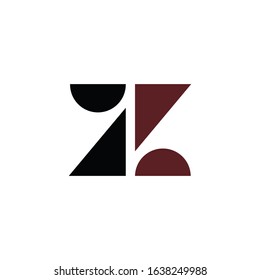 Initial letter z logo vector design templates