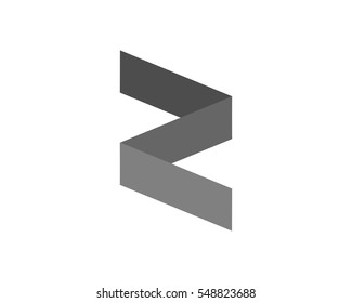 Initial Letter Z Zigzag logo design template elements for business