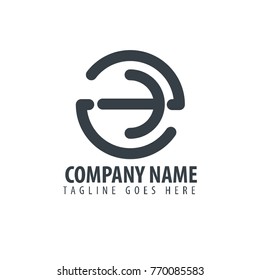 Initial Letter ZB Design Logo