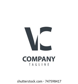Initial Letter ZC Design Logo